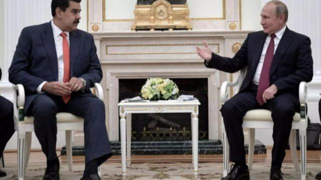 Vladimir Putin y Nicolás Maduro.