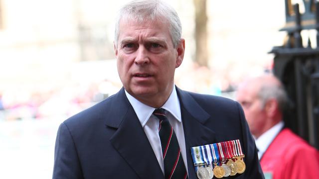 El todavía príncipe Andrés de York en una imagen de archivo tomada en mayo de 2015.