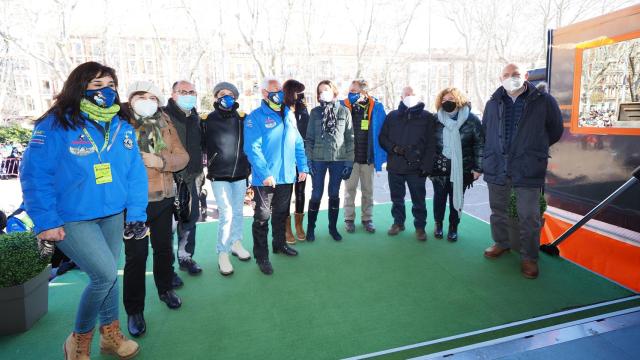 La ministra Reyes Maroto visita 'Pingüinos 2022'