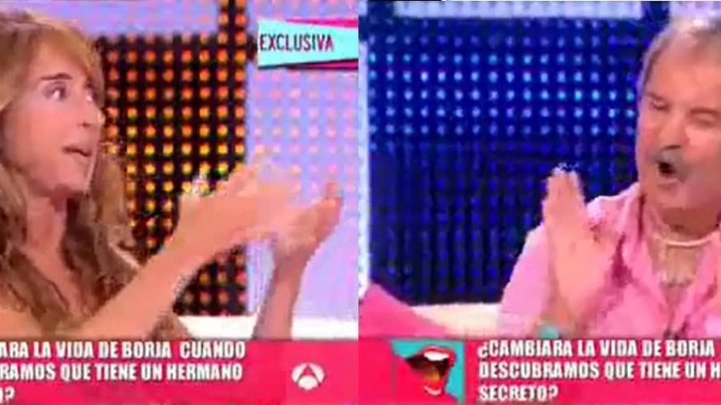 María Patiño junto a Jesús Mariñas en 'Vaya Par'.