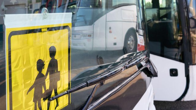 Imagen de archivo de un autobús de transporte escolar