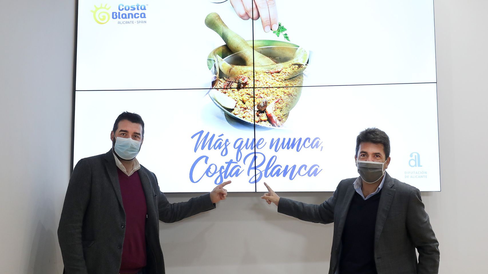 José Mancebo y Carlos Mazón, en la presentación del programa de actividades.