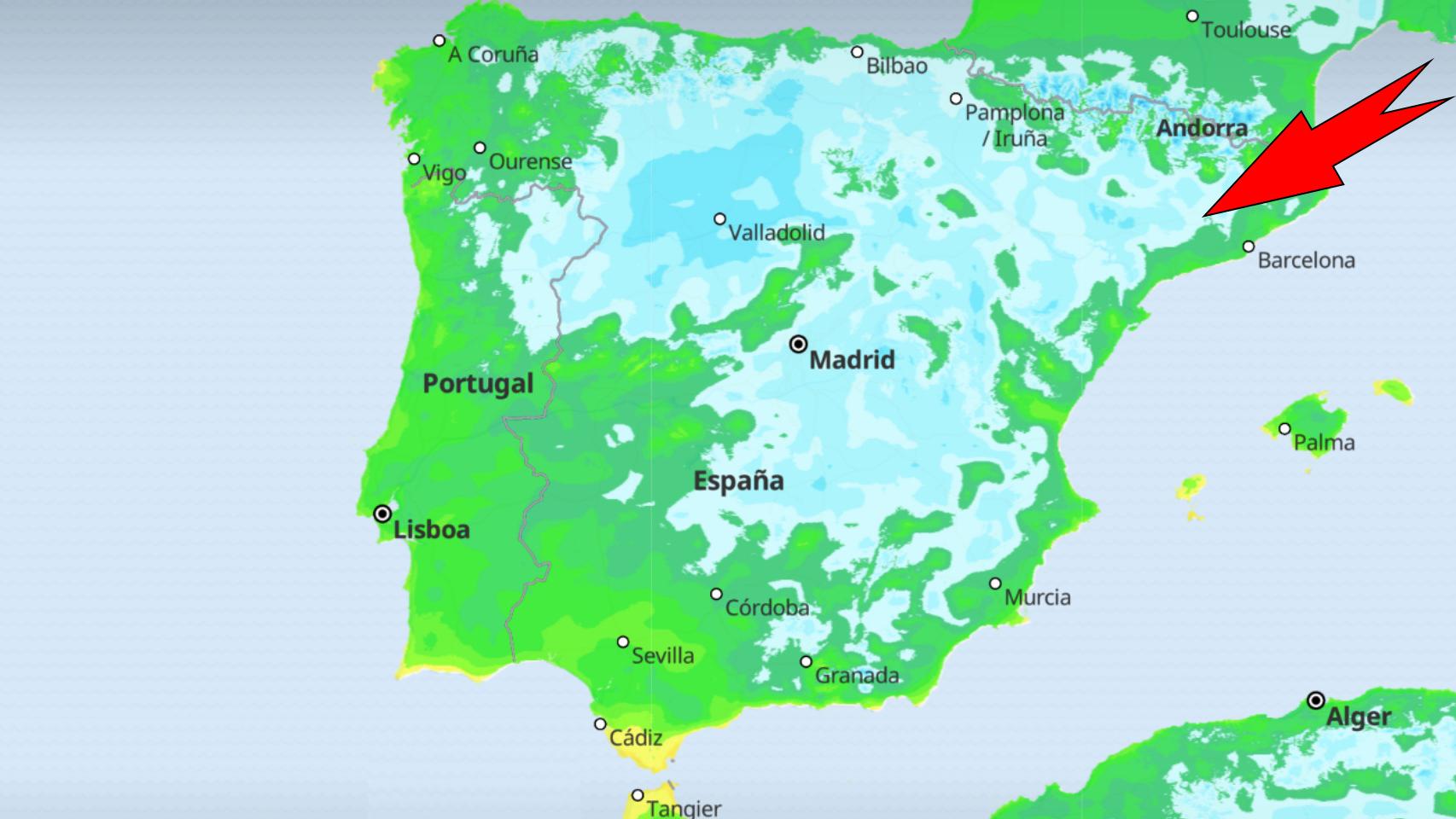 Progresión de las temperaturas mínimas y las heladas en la tercera semana de enero. METEORED.