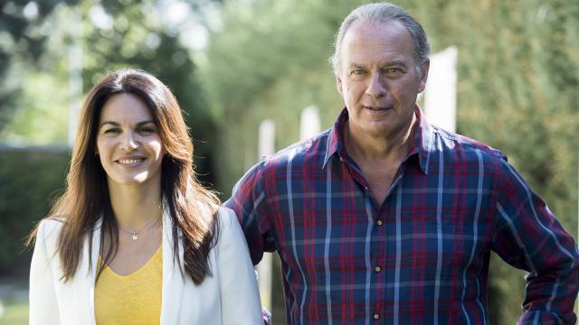 Fabiola Martínez y Bertín Osborne en una imagen de archivo.