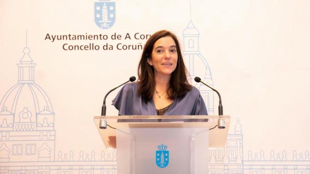 Inés Rey, alcaldesa de A Coruña en una imagen de archivo