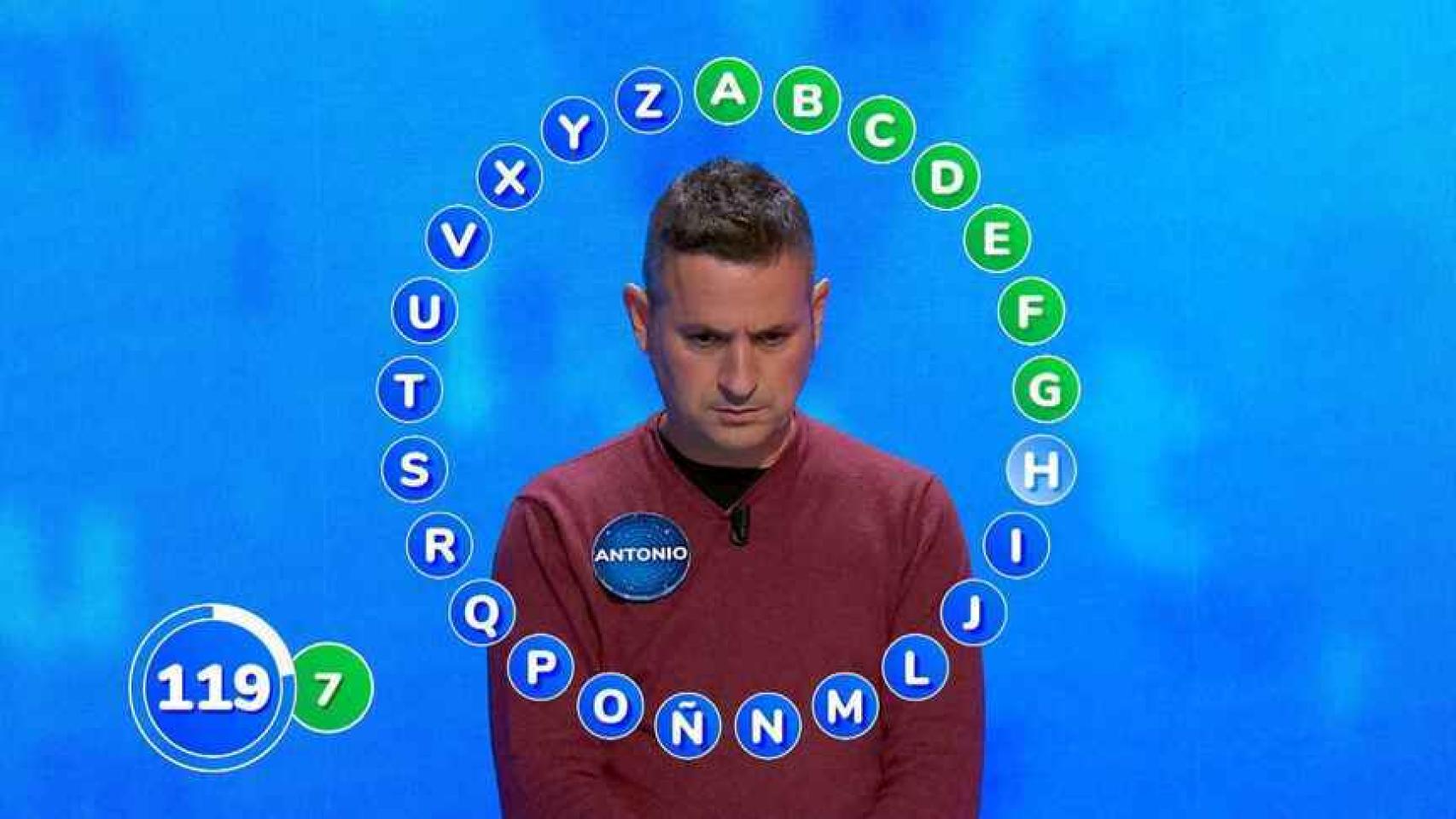 Antonio Ruiz gana la ‘Copa de Maestros’ de ‘Pasapalabra’ y se lleva 50.000 euros