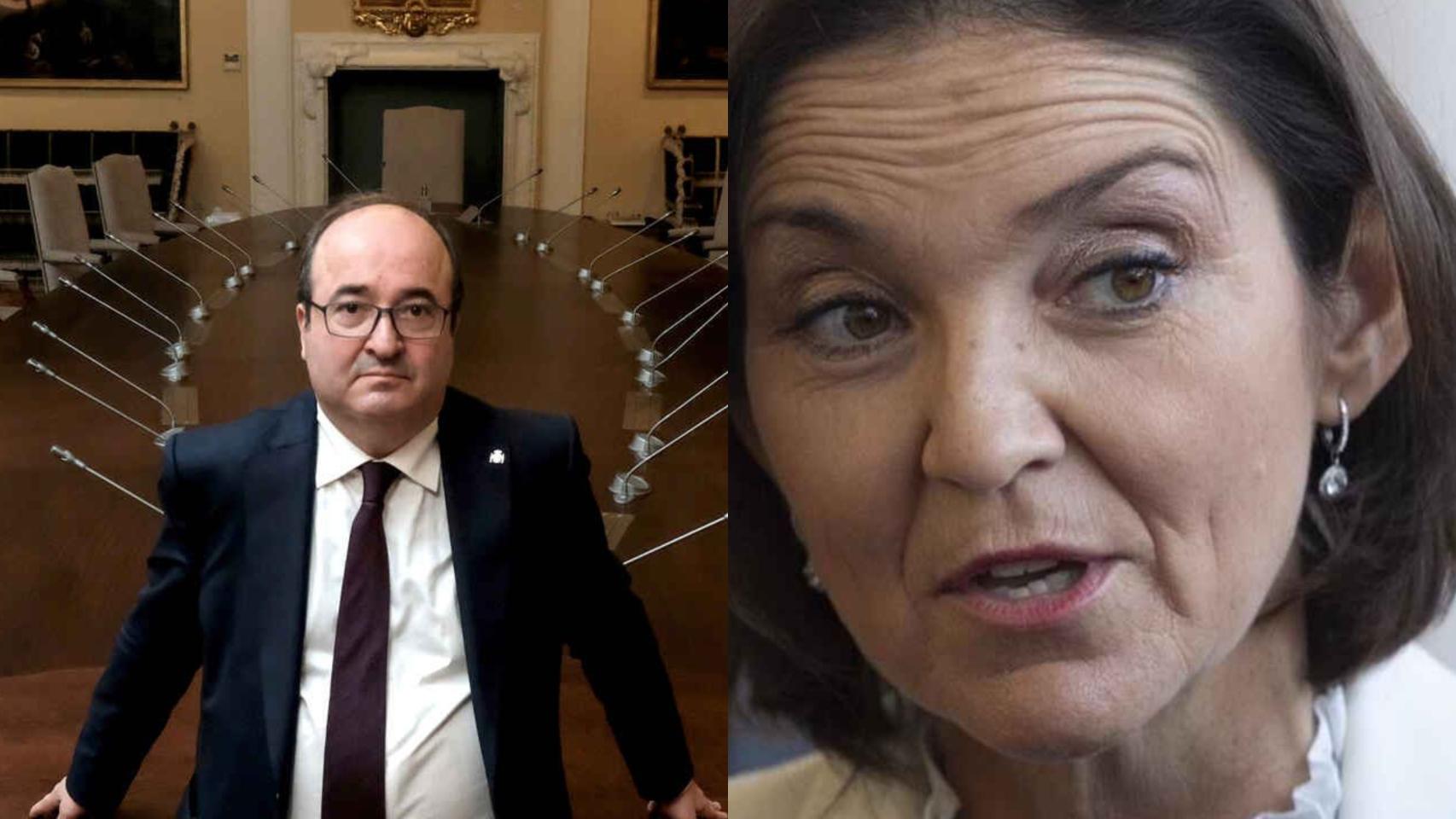 Iceta y Reyes Maroto