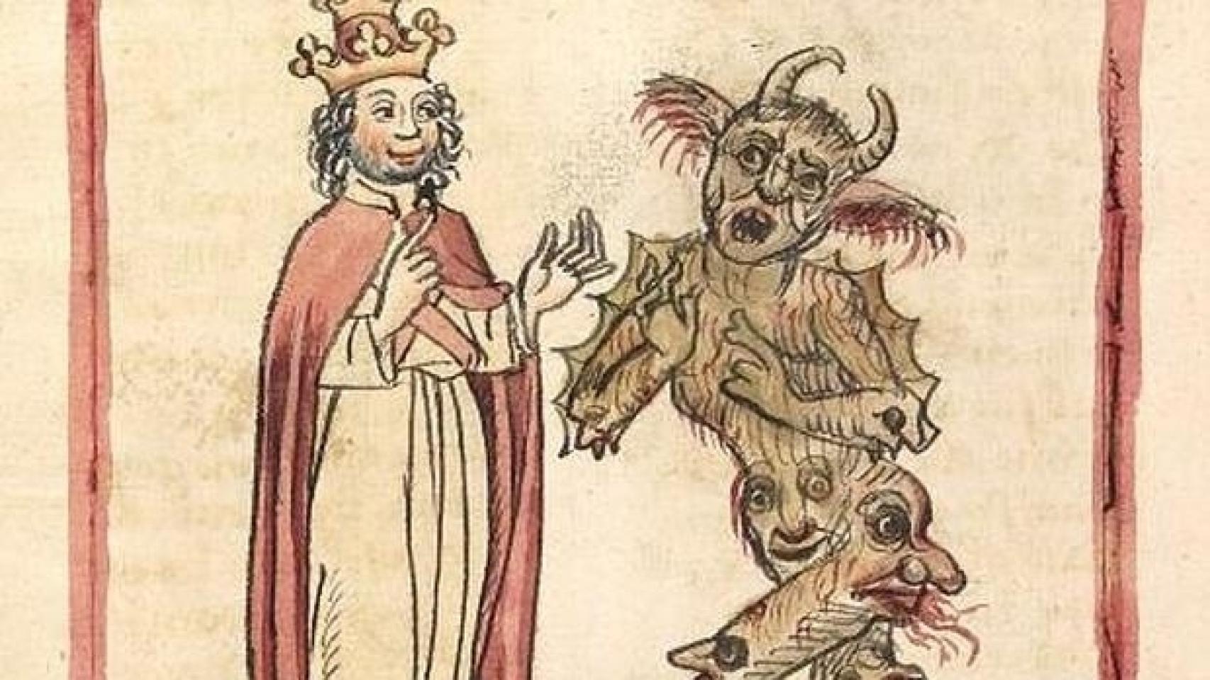 El Papa Silvestre II (Gerberto de Aurillac), al que se acusó de pactar con el diablo. Foto: Wikimedia.