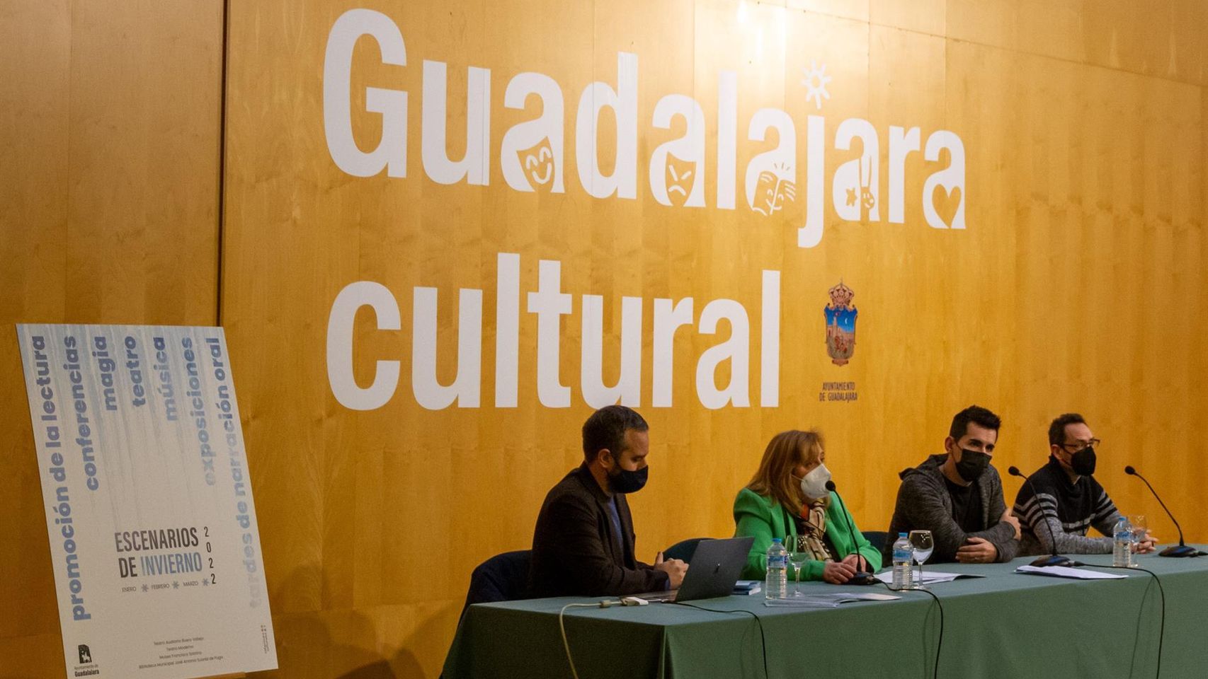 Presentación de la programación cultural de Guadalajara. Foto: Ayuntamiento de Guadalajara