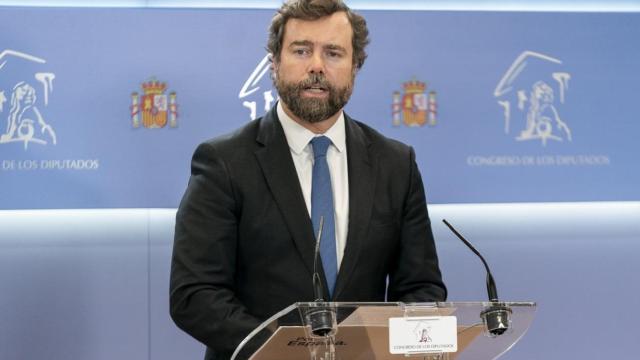 El portavoz de Vox en el Congreso, Iván Espinosa de los Monteros. EP