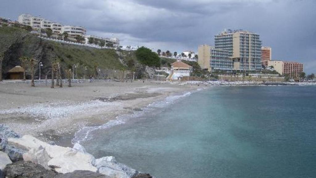 Una imagen de una playa de Benalmádena.