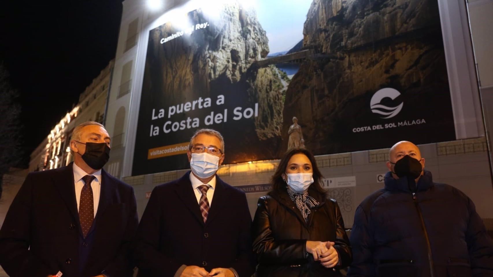 Presentación de la campaña promocional para Fitur 'La puerta a la Costa del Sol'.