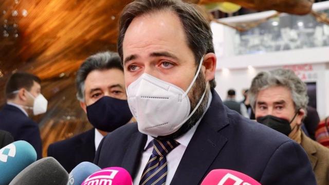 Paco Núñez, presidente del PP de Castilla-La Mancha, este miércoles en FITUR.