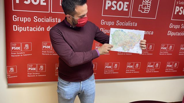 El diputado socialista por la comarca de Ciudad Rodrigo, Carlos Fernández Chanca