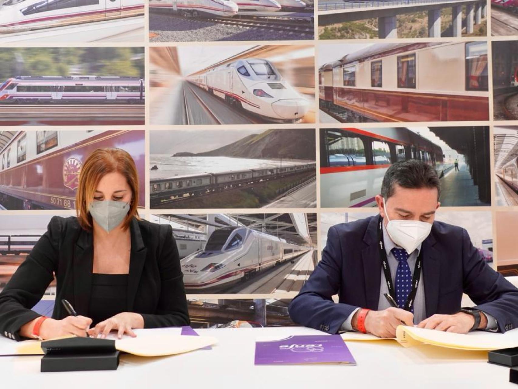Firma entre Renfe y Diputación de Valladolid
