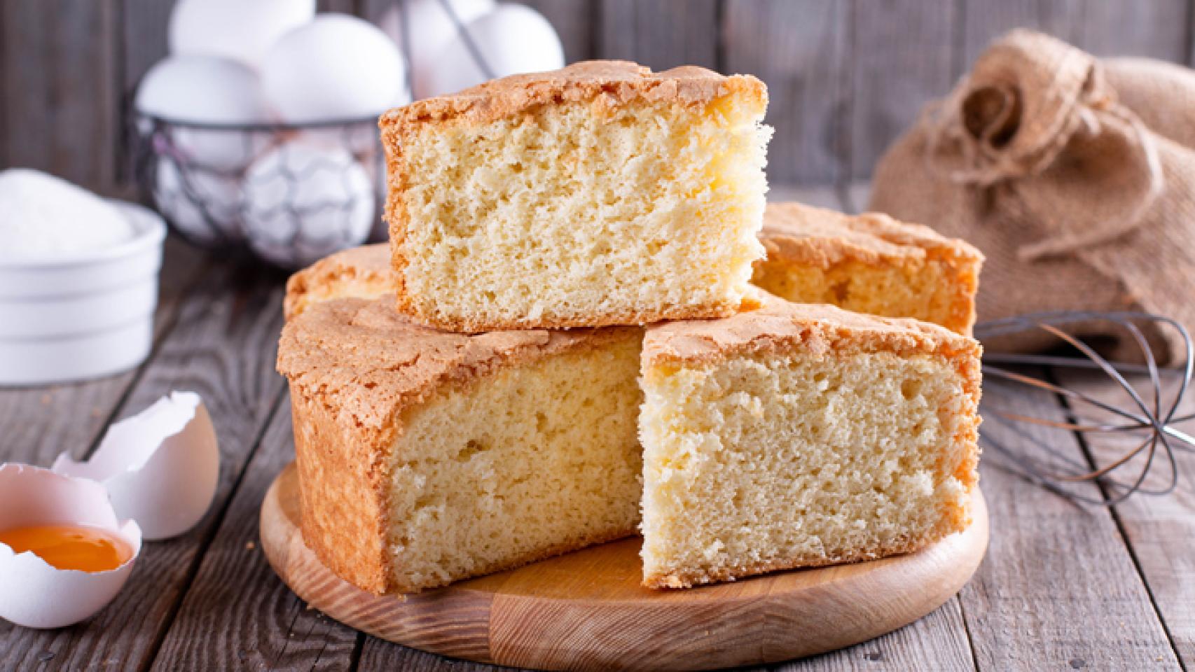 Receta de bizcocho proteico
