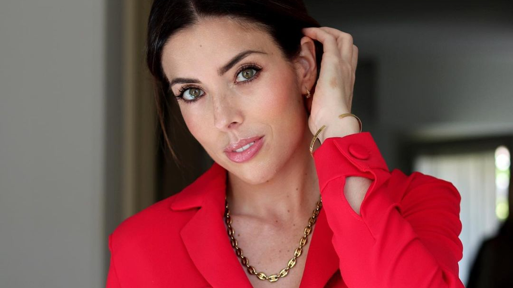 Lidia Bedman, mujer de Santiago Abascal, en una imagen de sus redes sociales.