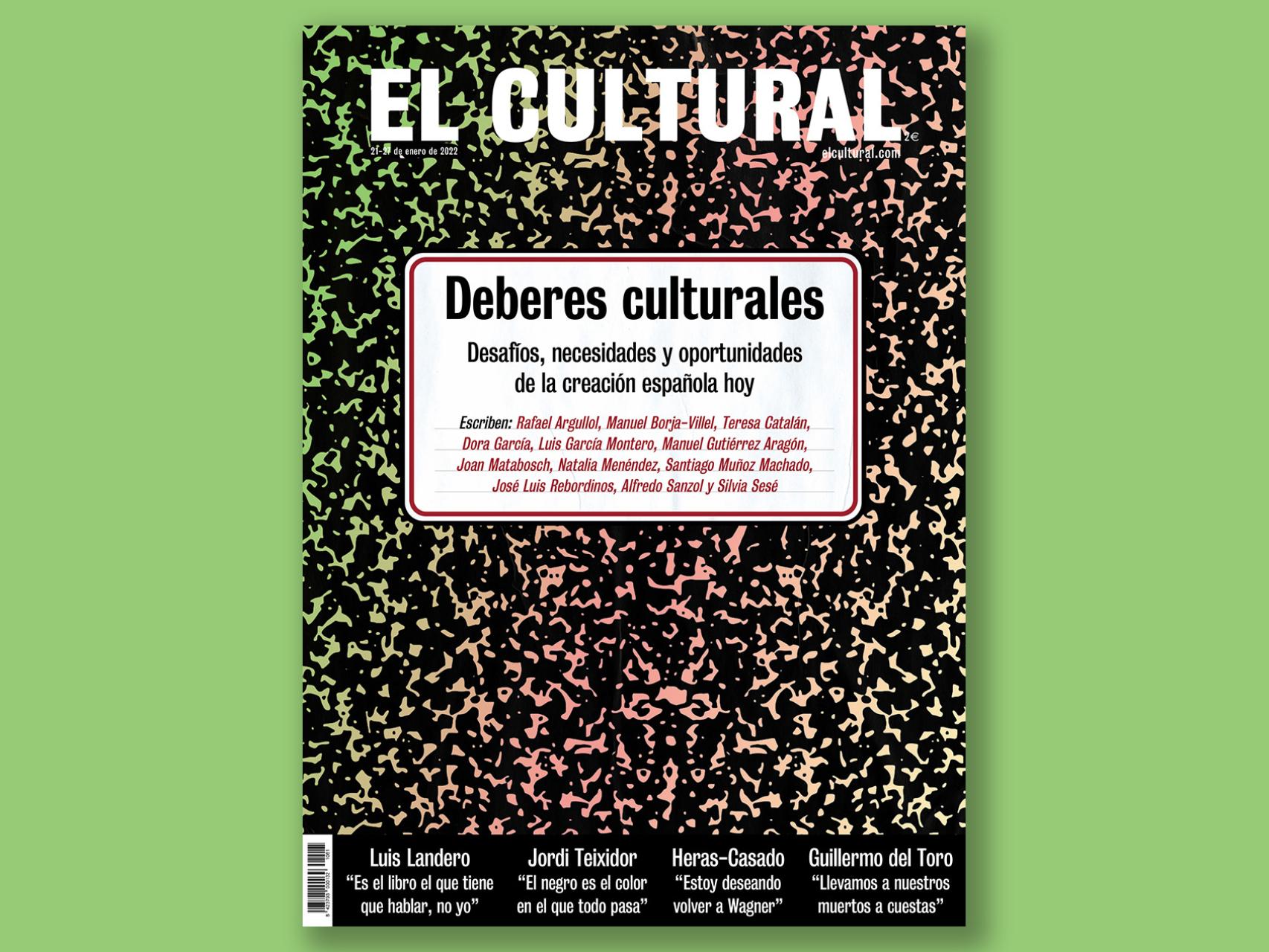 Portada de El Cultural del 21 de enero de 2022