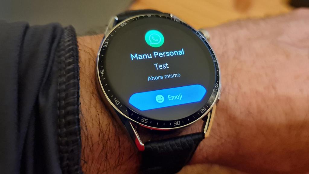 Responder a mensajes de WhatsApp desde el reloj