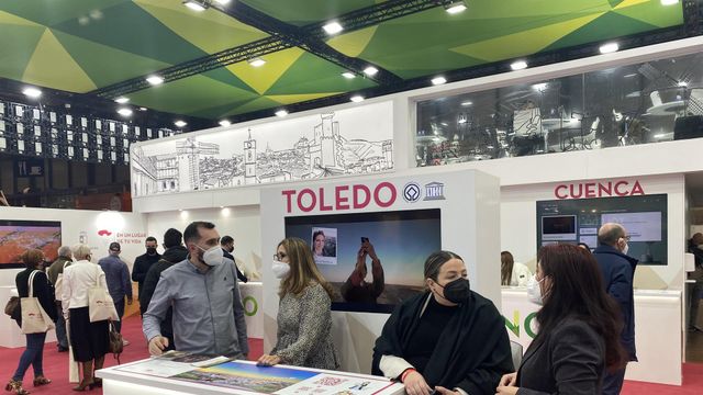 Toledo en el stand de Castilla-La Mancha. Foto: Ayuntamiento de Toledo