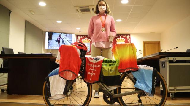 María Filgueiras, campeona deEspaña de ciclocross