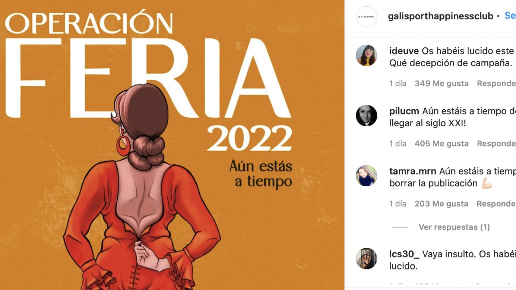 Nueva campaña publicitaria de un gimnasio de Sevilla