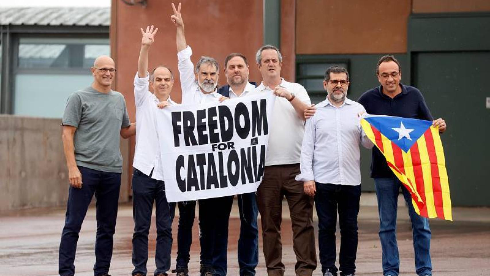 Los presos del procés.