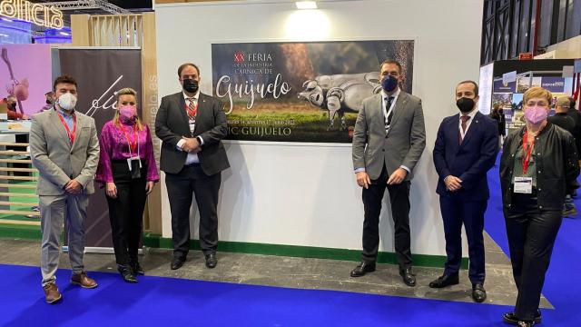 Presentación de la Feria de la Industrica Cárnica de Guijuelo en FITUR