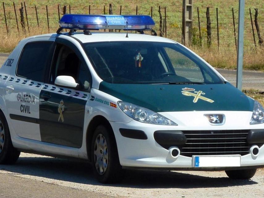 Un coche de la Guardia Civil.