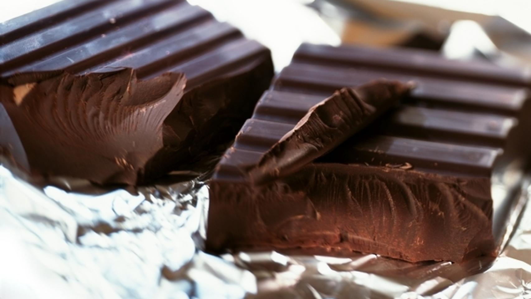 Chocolate negro.
