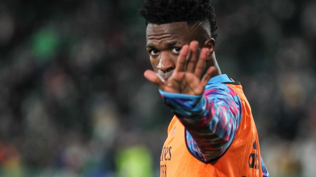 Vinicius Júnior, durante el partido frente al Elche CF