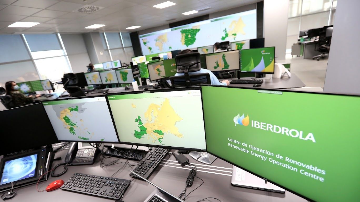 Centro de Operación de Renovables de Iberdrola en Toledo.