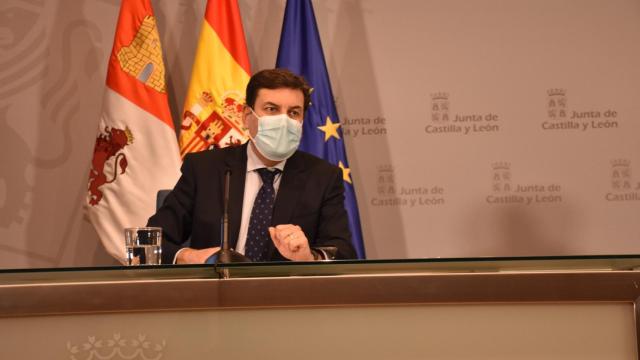 Carlos Fernández Carriedo, portavoz de la Junta y consejero de Economía