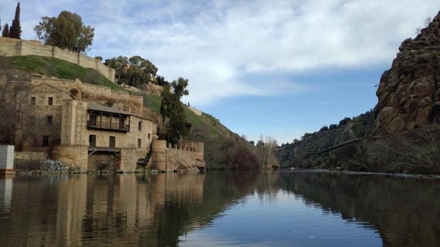 La Casa del Diamantista, en la ribera del Tajo.