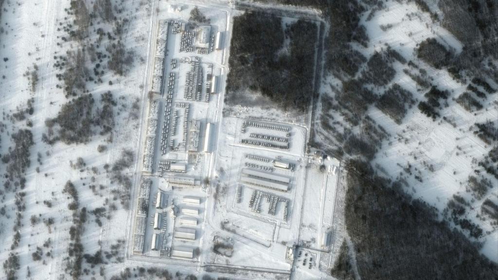 Despliegue de Rusia en la frontera con Ucrania antes del conflicto