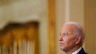Joe Biden, en una rueda de prensa en la Casa Blanca.