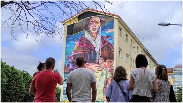 Intervención de Lily Brick en Pontepedriña en la pasada edición del Delas Fest.