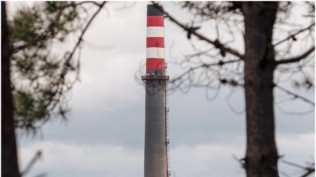 Fábrica de Alcoa en San Cibrao.