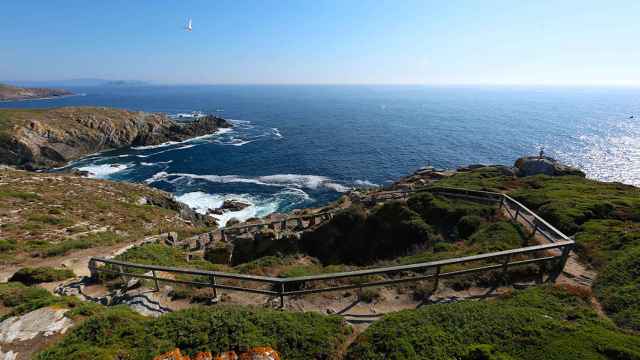 Burato do Inferno, isla de Ons.