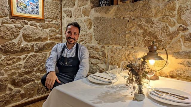 Martín Portas, propietario del restaurante A dos Piñeiros.