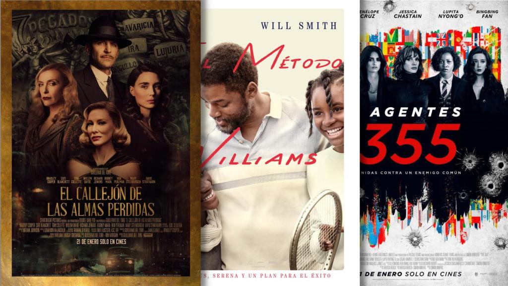 Cartelera de cine: todas las películas que se estrenan en salas el fin de semana del 21 de enero de 2022.