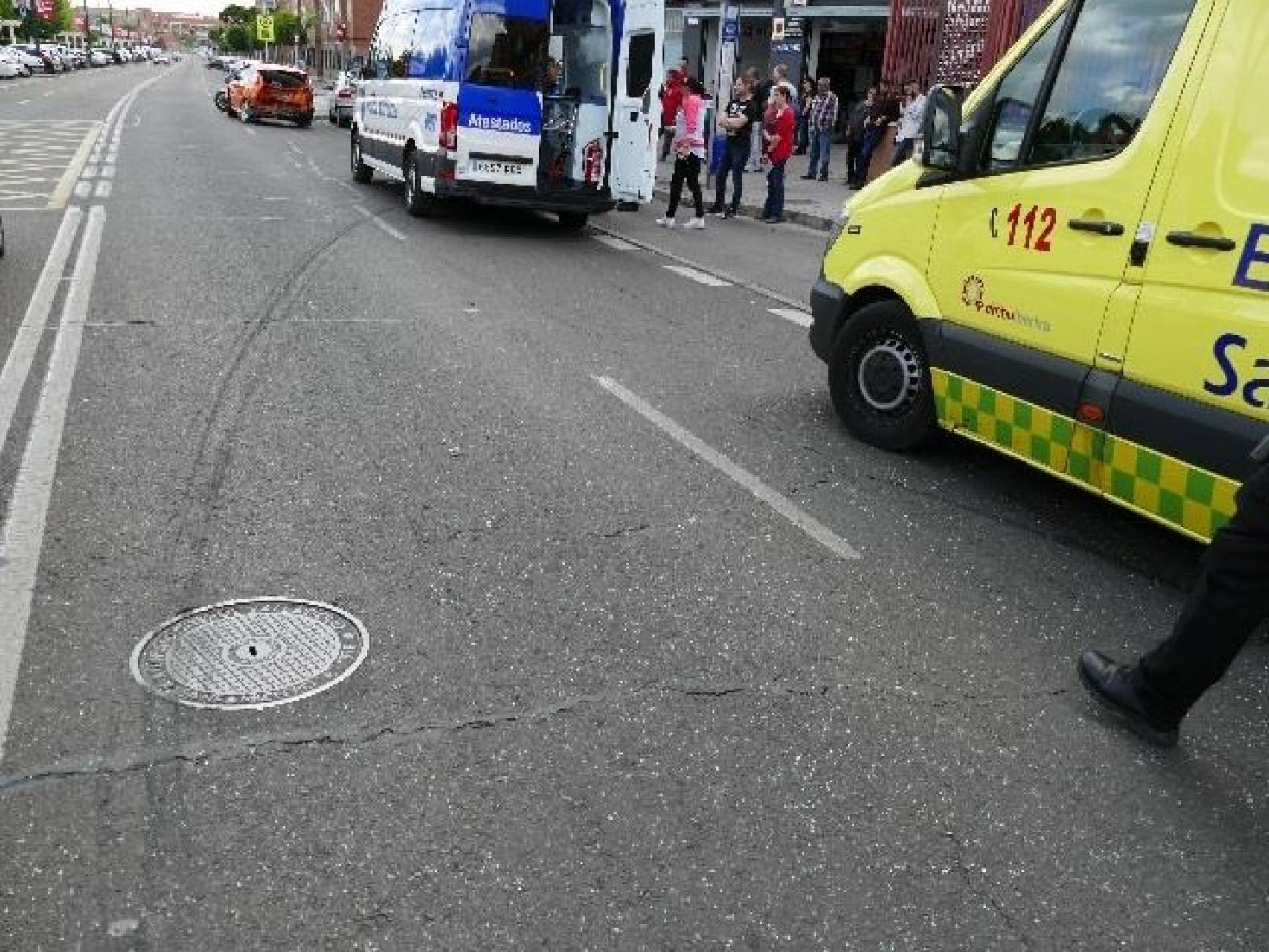 Accidente en Valladolid