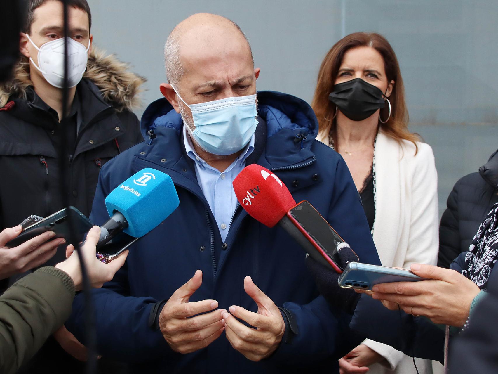 Francisco Igea, candidato por Ciudadanos a la presidencia de la Junta de Castilla y León. Fotografía: ICAL