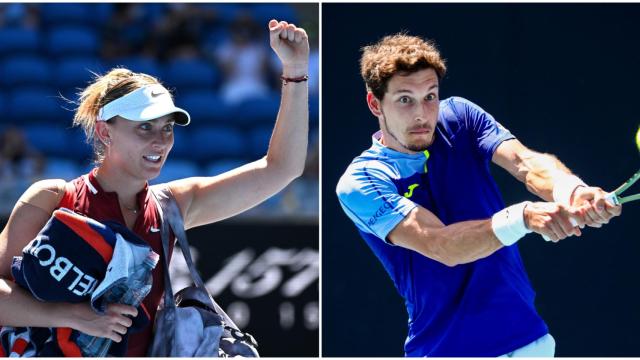 Paula Badosa y Pablo Carreño