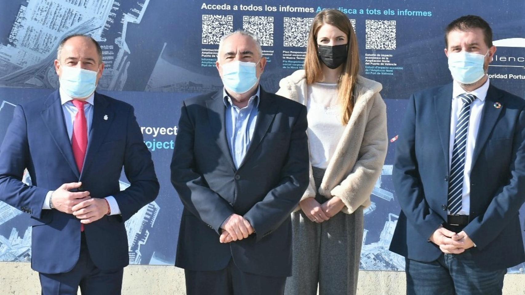 Presentación de 'Eco-Port' a la Autoridad Portuaria de Valencia. Foto: Ayuntamiento de Albacete