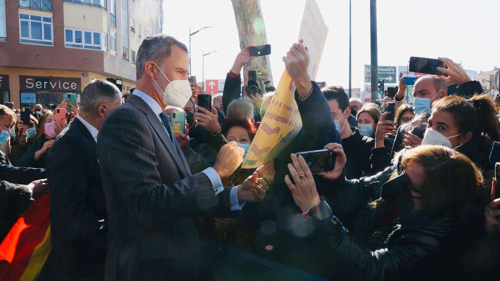Las mejores fotos del rey Felipe VI en la inauguración de la Ciudad de la Justicia de Albacete