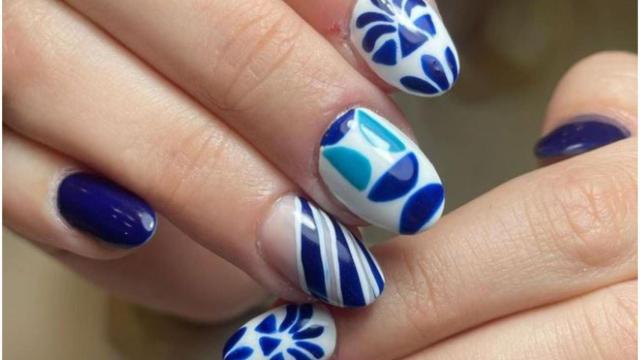 Las uñas estilo Sargadelos de Crufenails de Burela (Lugo).