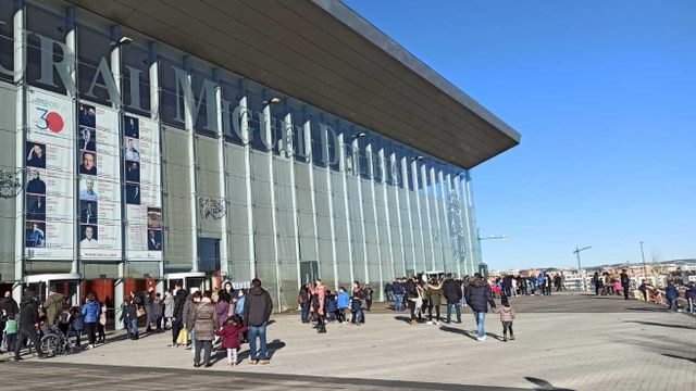 Imagen del Centro Cultural Miguel Delibes y la vacunación infantil