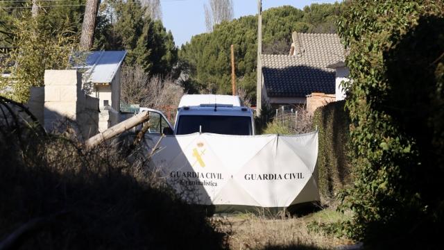 Registro en el chalé de Traspinedo donde vivía Ramón el pasado 24 de enero