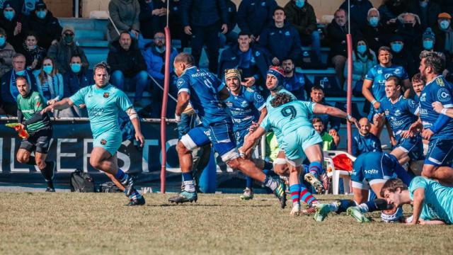 25-32: Victoria del Barça Rugbi ante la mala dinámica del VRAC